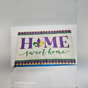 3/15$ Bundle Deal Fleur de Lis Mardi Gras Throw Pillow Cover
